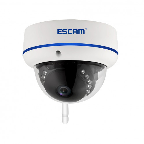 ESCAM Vitesse QD800WIFI ONVIF HD 1080 P 2.0 MP P2P Cloud Cloud Sécurité Étanche Caméra IP WiFi, Détection de Mouvement de Support / Vision Nocturne, Distance IR: 10m SE4005359-015