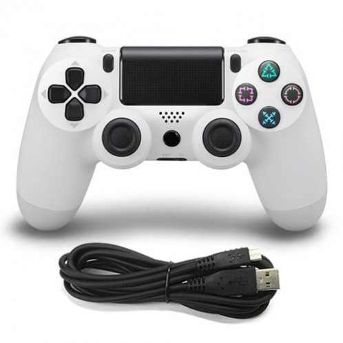 Contrôleur de jeu câblé DUALSHOCK 4 pour Sony PS4 (Blanc) SH177W187-04