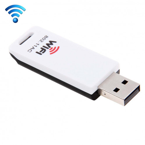 Adaptateur sans fil USB WiFi 802.11ac à double bande de 2,4 GHz / 5 GHz SH00521288-07