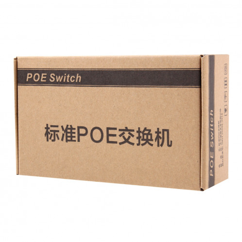Commutateur POE 5 ports 10 / 100Mbps Commutateur réseau Power over Ethernet IEEE802.3af pour appareils IP de téléphone IP VoIP S500571143-08