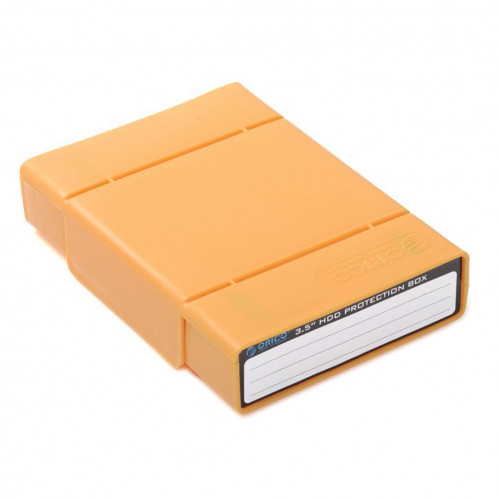 ORICO PHP-35 3.5 pouces SATA HDD Case disque dur disque protéger la boîte de couverture (Orange) SO540E399-08