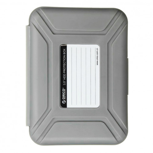 ORICO PHX-35 3.5 pouces SATA HDD Case disque dur disque protéger la boîte de couverture (gris) SO541H1351-08