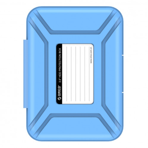 ORICO PHX-35 3.5 pouces SATA HDD Case disque dur disque protéger boîte de couverture (bleu) SO541L1371-08