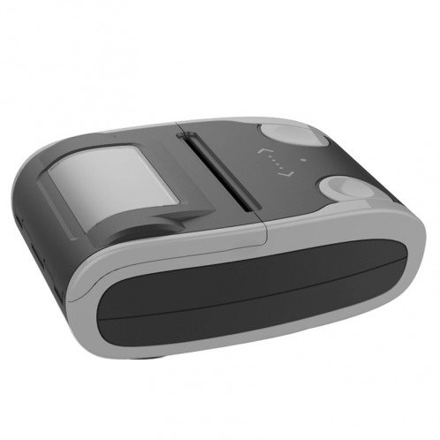 QS-5806 Imprimante thermique portative de reçu de position de Bluetooth de 58mm (gris) SH895H7-06