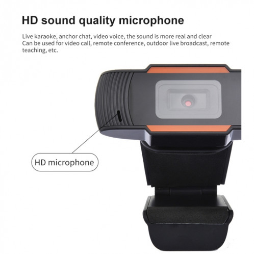 Caméra USB 720P à mise au point manuelle avec microphone SH09411318-011