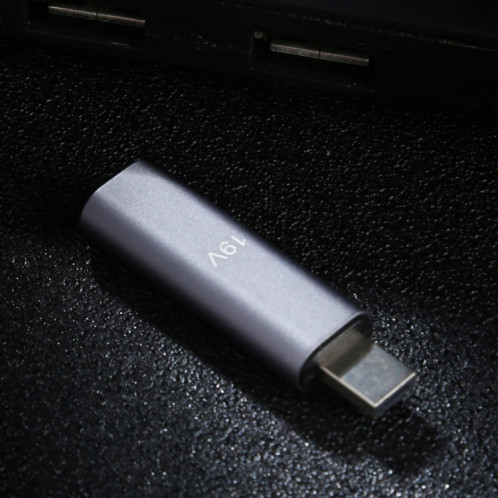 Adaptateur en alliage d'aluminium 19V Type-C / USB-C Femelle vers PD pour Asus (Argent) SH952S418-05