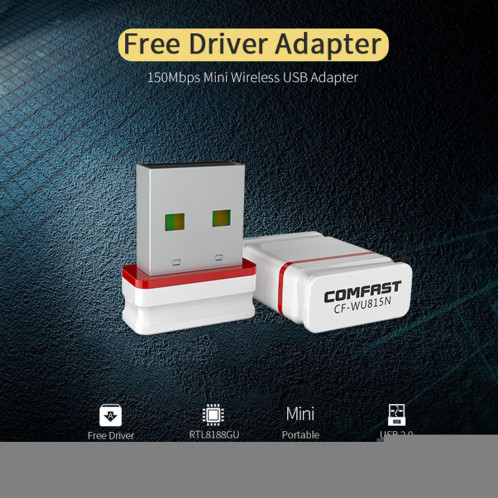 COMFAST CF-WU815N Mini-adaptateur sans fil USB 2.0 sans fil USB 2.0 Carte réseau externe SC6228165-011
