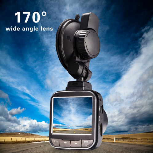 G50 mini voiture DVR caméra 2.0 pouces écran lcd hd 1080p 170 degrés grand angle affichage, soutien détection de mouvement / carte tf / g-capteur (noir) SH070B1902-016