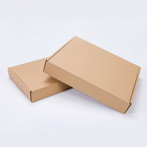 Boîte d'emballage de boîte d'expédition de papier kraft 100 PCS, taille: T8, 29x29x8cm SH2625206-07