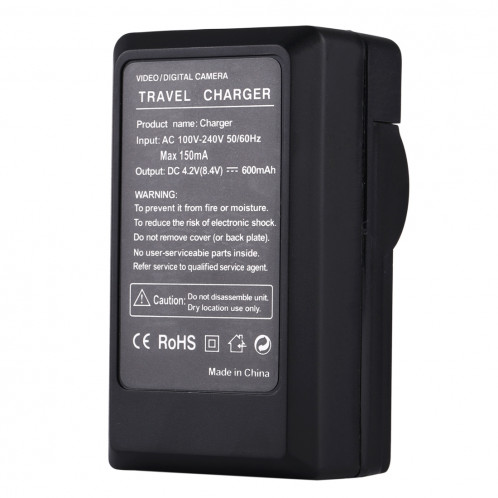 Chargeur de batterie PULUZ EU Plug avec câble pour batterie Canon NB-6L SH2225396-05
