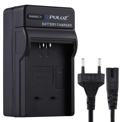 Chargeur de batterie PULUZ EU Plug avec câble pour batterie Canon NB-11L SP2227494-05