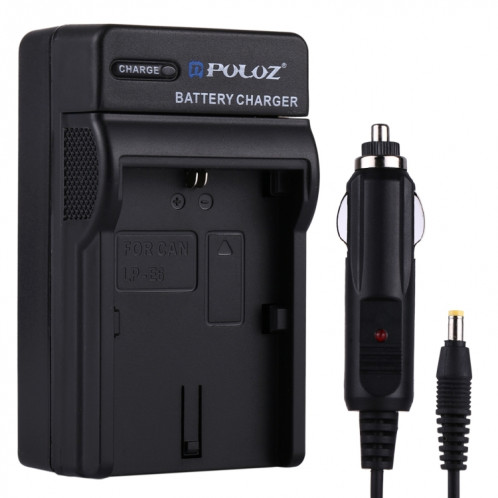 Chargeur de voiture de batterie d'appareil photo numérique PULUZ pour batterie Canon LP-E6 SP23021860-06
