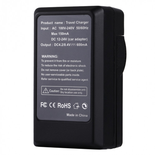 Chargeur de voiture de batterie d'appareil photo numérique PULUZ pour batterie Canon LP-E6 SP23021860-06