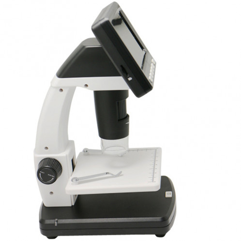 Microscope numérique autonome à ACL de 500 pouces à 5 mégapixels de 3,5 pouces avec 8 DEL, Carte de support pour carte mémoire jusqu'à 32G (DMS-038M) (Blanc) SH40731411-09