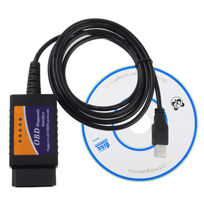 Outil diagnostique automatique de scanner d'ELM327 d'interface USB V1.4 OBDII SO09271901-05