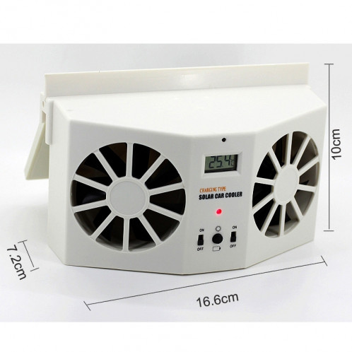 Radiateur frais de système de ventilation de refroidisseur de fan de ventilation automatique d'air de voiture de 2W, avec l'affichage de la température SR1020104-015