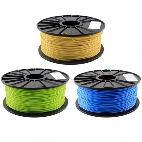 Filaments d'imprimante 3D lumineux d'ABS 3,0 mm, environ 135 m (vert) SH044G51-06