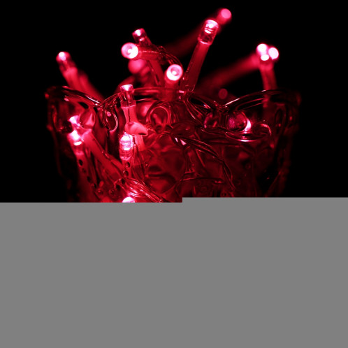 30 LED 2-Mode alimenté par batterie Light String décoration pour la fête de Noël, Longueur: 3m (lumière rouge) S3323R700-09