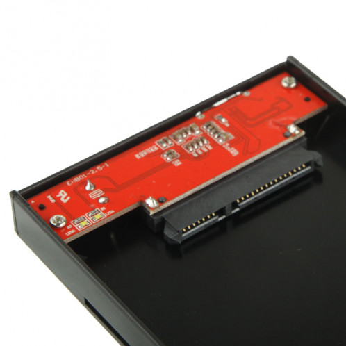 Boîtier externe SATA HDD / SDD de 2,5 pouces, sans outil, interface USB 3.0 (noir) S201211855-08