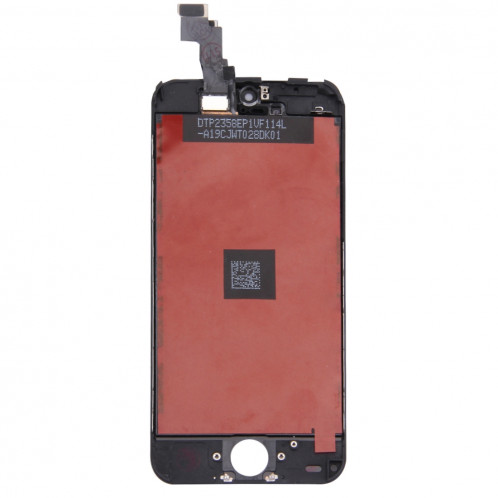 iPartsAcheter 3 en 1 pour iPhone 5C (LCD + Frame + Touch Pad) Digitizer Assemblée (Noir) SI0713168-08
