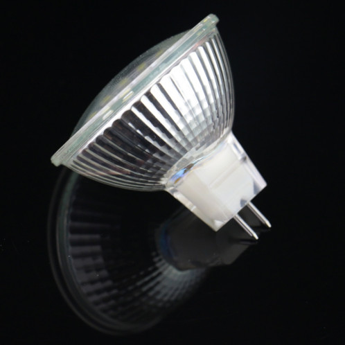 Ampoule de lampe de projecteur de MR16 4.5W LED, 60 LED 3528 SMD, lumière blanche chaude, CA 220V SH20WW1686-09