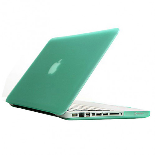 Boîtier de protection en plastique dur givré pour Macbook Pro 13,3 pouces (vert) SH014G736-07