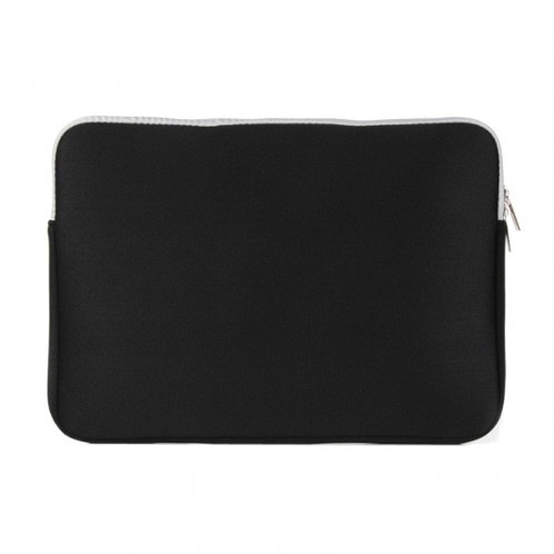 Double Pocket Zip Sac à main pour ordinateur portable pour Macbook Air 11,6 pouces (Noir) SH310B152-08