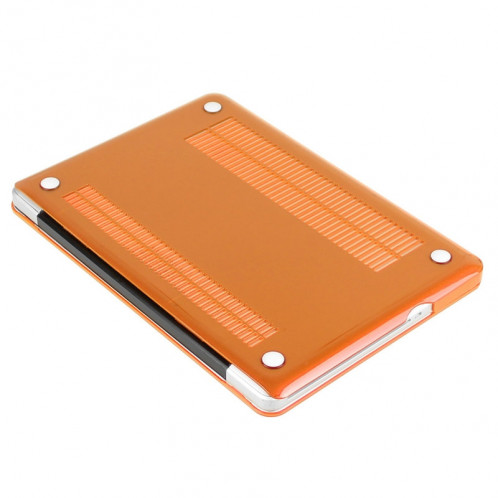 ENKAY pour Macbook Pro 15,4 pouces (version US) / A1286 Hat-Prince 3 en 1 Crystal Hard Shell Housse de protection en plastique avec clavier de protection et prise de poussière de port (Orange) SE905E294-010