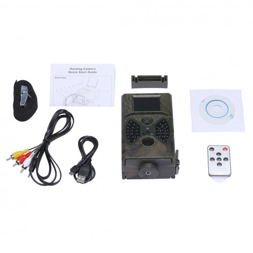 HC-300A 2,0 pouces LCD 12MP étanche caméra de piste de chasse de sécurité de vision nocturne IR SH0104213-08