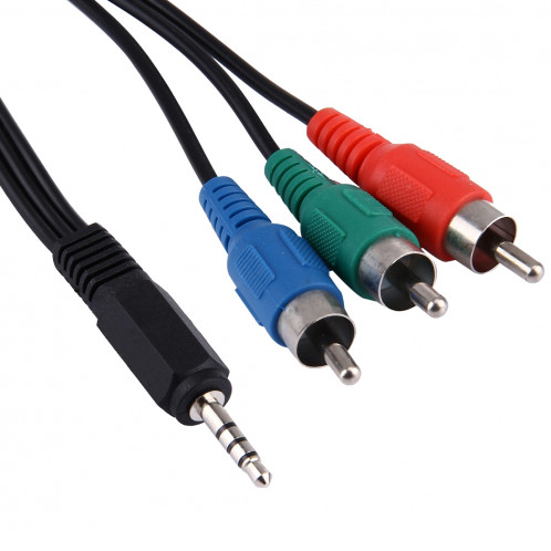 Câble vidéo composante Jack 3,5 mm RVB de 1,5 m S11103600-04