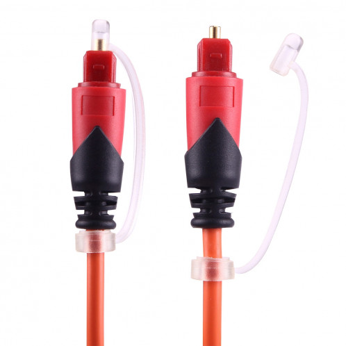 Câble audio numérique Toslink à fibres optiques, longueur du câble: 1,5 m, ext: 4,0 mm (plaqué or) SH4102861-06