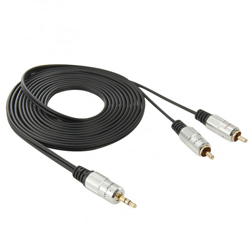 Jack stéréo 3,5 mm vers câble audio RCA mâle 2, longueur: 3 m S36674567-03