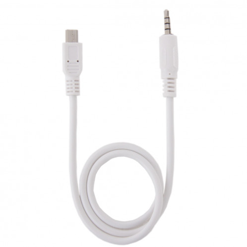 Câble audio mâle mâle vers mini USB mâle de 3,5 mm, longueur: environ 50 cm S37308192-03