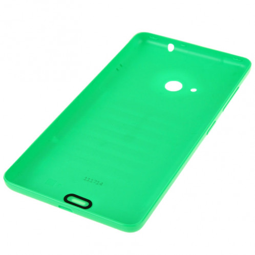 Couverture arrière de rechange de batterie en plastique de couleur unie pour Microsoft Lumia 535 (vert) SC587G389-04