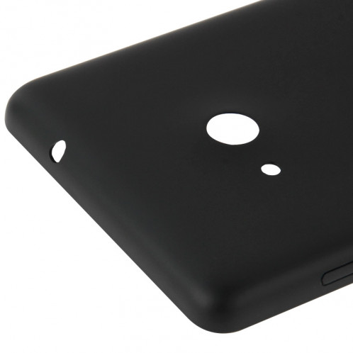 Remplacement de couverture de logement arrière en plastique givré de surface pour Microsoft Lumia 535 (noir) SR055B1292-05