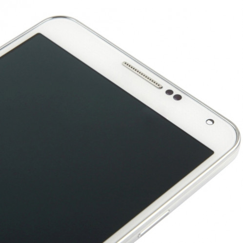 iPartsAcheter pour Samsung Galaxy Note III / N9006 Écran LCD Original + Écran Tactile Digitizer Assemblée avec Cadre (Blanc) SI607W1088-010