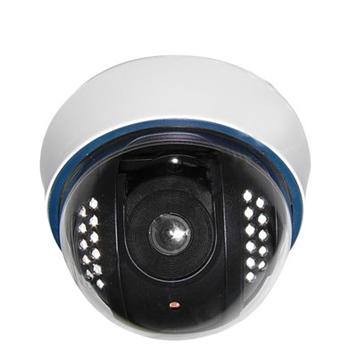 Caméra Dôme CCD Color 600TVL 1/3 SONY, Distance IR: 15m SH309D913-01