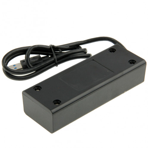 4 Ports USB 3.0 HUB, Super Vitesse 5 Gbps, Plug and Play, avec indicateur de puissance LED, BYL-P104 (Noir) S4135B884-04