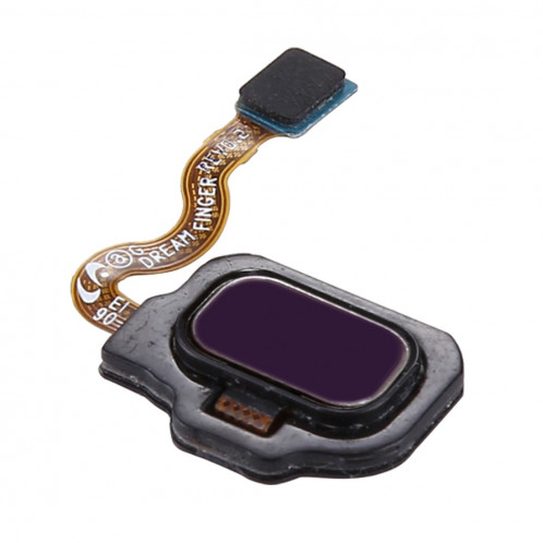 Bouton Flex avec bouton d'empreinte digitale pour Galaxy S8 (Violet) SH319P824-05