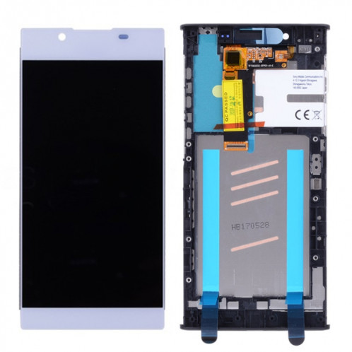 Écran LCD OEM pour Sony Xperia L1 G3311 G3312 G3313 Assemblage complet du numériseur avec cadre (Argent) SH59SL628-04