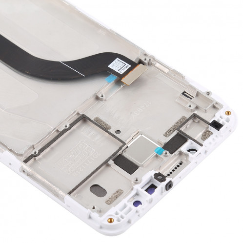 Ecran LCD et assemblée complète du numériseur avec cadre pour Xiaomi Redmi 5 (blanc) SH808W1773-06