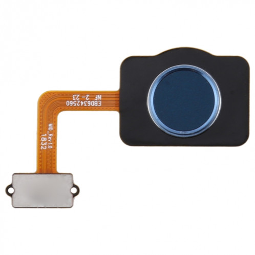 Câble flexible de capteur d'empreintes digitales pour LG Stylo 4 / Q Stylus Q710 / LM-Q710CS LM-Q710MS LM-Q710ULS LM-Q710ULM LM-Q710TS LM-Q710WA (bleu foncé) SH363D615-04