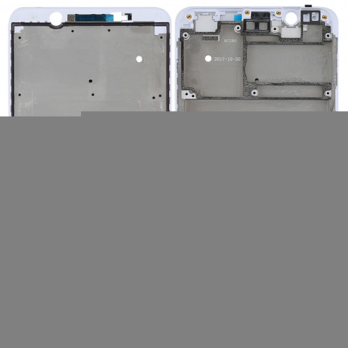 iPartsBuy Vivo Y79 Boîtier Avant Cadre LCD Cadre Lunette (Blanc) SI100W1854-06