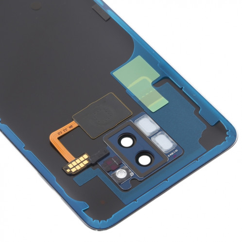 Couvercle arrière de la batterie avec objectif de caméra et capteur d'empreintes digitales pour LG G7 ThinQ / G710 / G710EM / G710PM / G710VMP (argent) SH73SL783-06