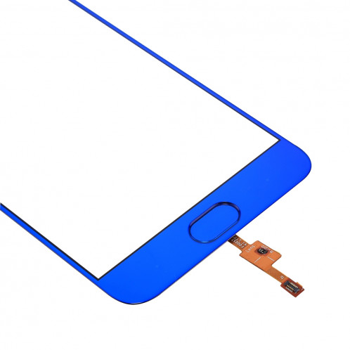 iPartsAcheter Xiaomi Mi 6 lentille extérieure en verre d'écran, soutien identification d'empreintes digitales (bleu) SI272L1388-06