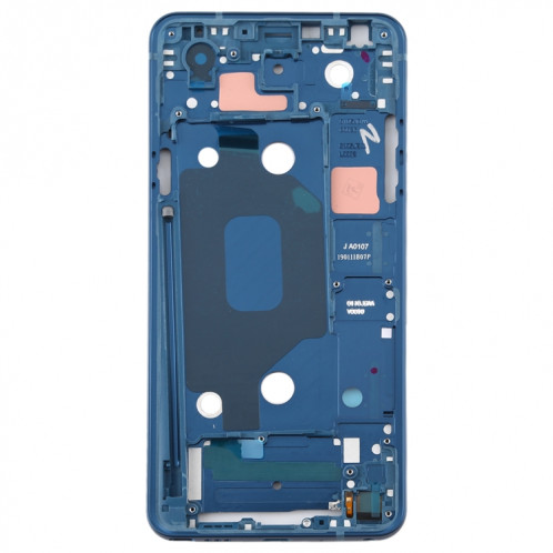 Boîtier avant plaque de cadre LCD pour LG Q Stylo 4 Q710 Q710MS Q710CS (bleu) SH304L216-06