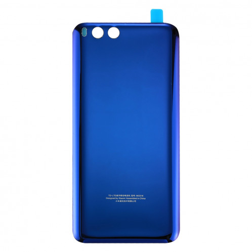 iPartsBuy Xiaomi Mi 6 Verre Couvercle Arrière de la Batterie (Bleu) SI24LL1375-06