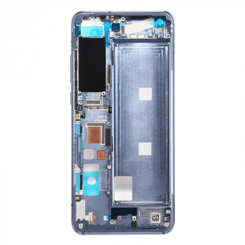 Boîtier avant plaque de lunette de cadre LCD pour Xiaomi Mi 10 5G / Mi 10 Pro 5G (gris) SH683H388-06