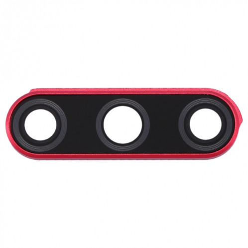 Cache d'objectif de caméra pour Huawei Honor 9X (Rouge) SH698R339-05