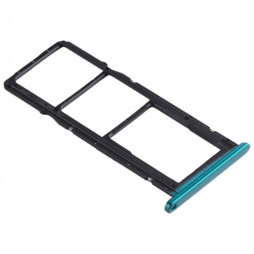 Plateau de carte SIM + plateau de carte SIM + plateau de carte Micro SD pour Huawei Enjoy 10e / Honor Play 9A (vert) SH885G1272-05